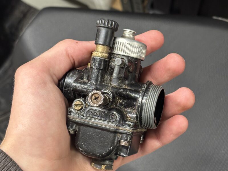 19mm Dellorto Black Edition